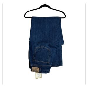 NWT Eddie Bauer Men's W36 L34 Flannel Lined Ski Jeans Relaxed Fit